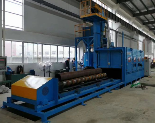 临汾喷砂机在管道除锈中的现场施工应用